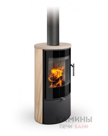 Печь-камин Romotop стальная Laredo 04 песчаник