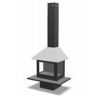 Дровяной камин Traforart Vulcano Frontal Enclosure