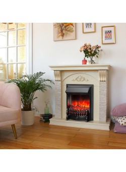 Электрокамин Corfino WT с Fobos Lux BL