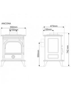 Печь Nordflam Ancona
