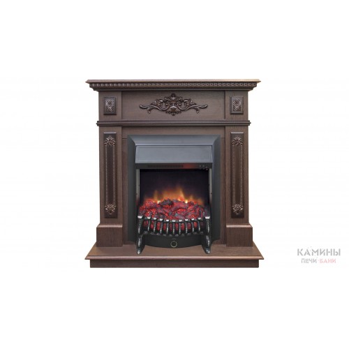 Электрокамин Lilian DN с очагом Fobos Lux BL RC