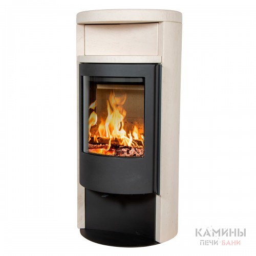 Печь-камин Jydepejsen Orion Moca Cream Sandstone Special