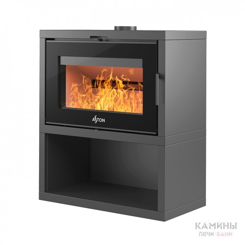 Печь-камин ASTON "SENATOR BLACK" из нержавеющей стали Печь-камин ASTON "SENATOR BLACK" из нержавеющей стали