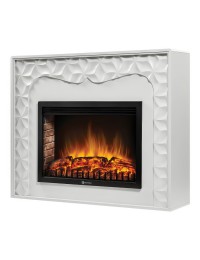 Каминокомплект: Очаг Electrolux EFP/P-3020LS с порталом Vivo 30 белый