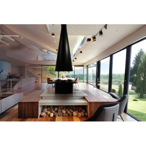 Камин AVES 23 Капри - островной