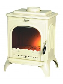 Чугунная печь Invicta Seville эмаль бежевая