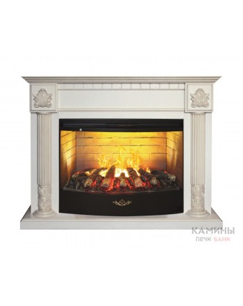 Электрокамин RealFlame Imperia 33 WT с FireStar 33 3D