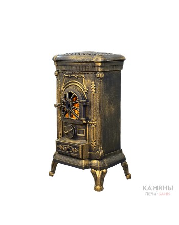 Печь-камин Везувий А-07 "Золото"