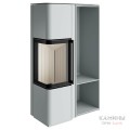 Печь-камин Spartherm Cubo L с широким отсеком Печь-камин Spartherm Cubo L с широким отсеком