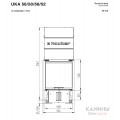 Каминная топка Hoxter UKA 56/50/56/52h Каминная топка Hoxter UKA 56/50/56/52h