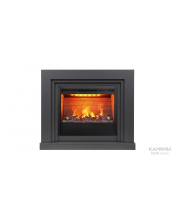Электрокамин Stanley 26 GR с очагом Helios 26 3D