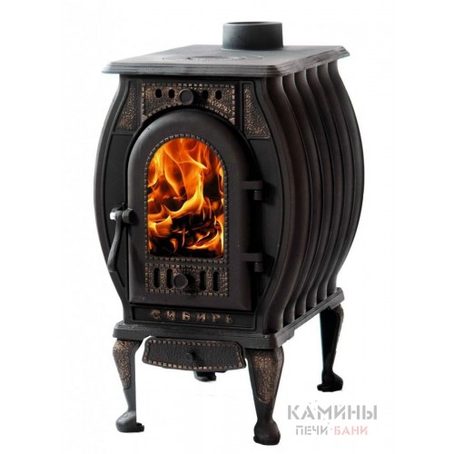 Чугунная печь-камин НМК "Сибирь" Чугунная печь-камин НМК "Сибирь"