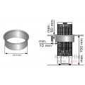 Монтажный фланец Harvia HPC2 Монтажный фланец Harvia HPC2