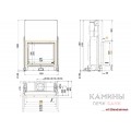 Каминная топка Brunner Stil-Kamin 62/76 kurz подъемный механизм Каминная топка Brunner Stil-Kamin 62/76 kurz подъемный механизм