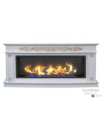 Биокамин в линейном портале Лоренс Люкс (ZeFire)