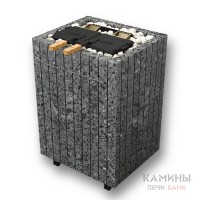 Паротермальная печь ФутуРус 2.0 Cерпентинит Премиум