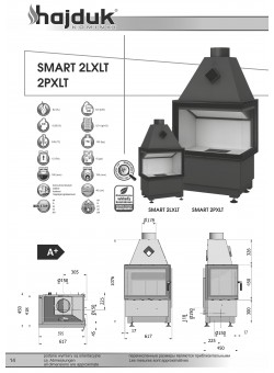 Каминная топка Hajduk Smart 2LXLT