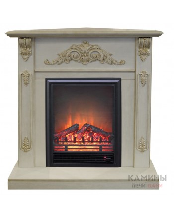 Электрокамин RealFlame Anita Corner (угловой) WT с Eugene
