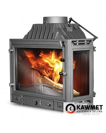 Каминная топка KAWMET W4 с правым боковым стеклом 14.5 kW