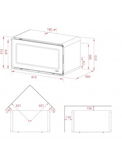 Печь-камин Lotus Living