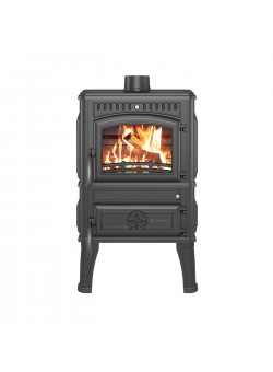 Печь-камин Везувий LV-12 S "Антрацит"