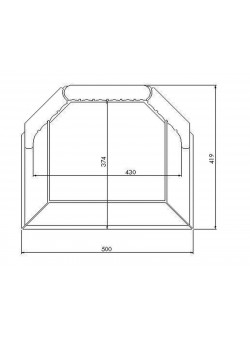 Топка Brunner Panorama-Kamin 57/25/60/25