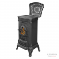  Печь-камин Везувий А-07 "Антрацит"