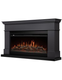 Каминокомплект: Очаг Royal Thermo Aurora RTFP/P-AR40LS, портал California 42/40/36, графит