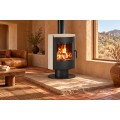 Дровяная печь-камин Ember D16 Limestone