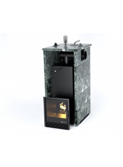 Печь ИзиСтим «ГЕЛЕНДЖИК» В ТРЕХСТОРОННЕМ КОЖУХЕ С БОКОВЫМ ПОДКЛЮЧЕНИЕМ