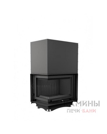 Каминная топка Kratki Maja/L/BS/G (угловое стекло слева, гильотина)