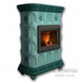 Изразцовый камин Истра КимрПечь пристенный однотонный B Изразцовый камин Истра КимрПечь пристенный однотонный B