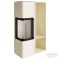 Печь-камин Spartherm Cubo L с широким отсеком Печь-камин Spartherm Cubo L с широким отсеком