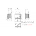 Каминная топка Kratki FRANEK/PW/12/W Каминная топка Kratki FRANEK/PW/12/W