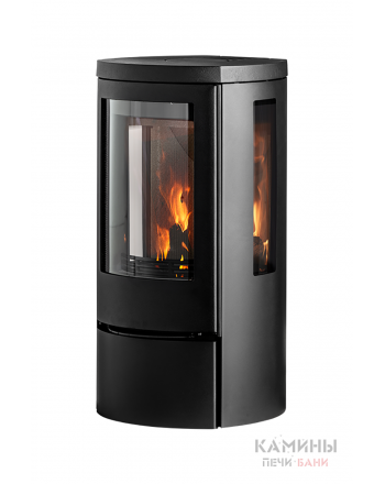 Печь-камин Jydepejsen Cozy Classic Low с боковым стеклом