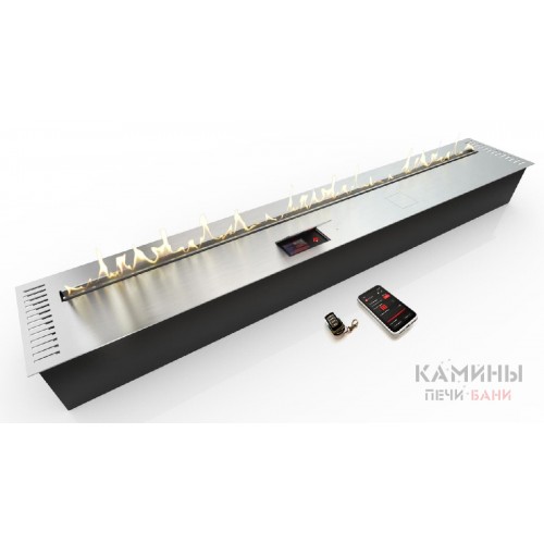 Автоматический биокамин ZeFire М 1800 шлифованный с ДУ (ZeFire) Автоматический биокамин ZeFire М 1800 шлифованный с ДУ (ZeFire)