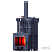 Печь Авангард ЗК 40 (П2) Pro Ураган Тюльпан