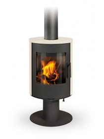 Печь-камин Romotop стальная Evora T01 керамика