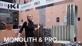 Обзор печей для сауны IKI PRO и Monolith