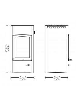 Печь-камин Austroflamm Lucy Cook