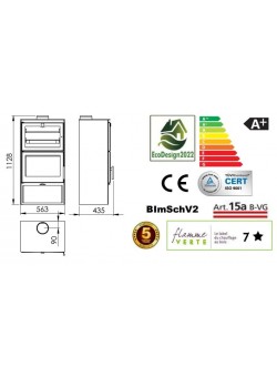 Печь-камин Panadero Gourmet