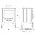Чугунная печь KAWMET P8 - 7,9 kW EKO Чугунная печь KAWMET P8 - 7,9 kW EKO