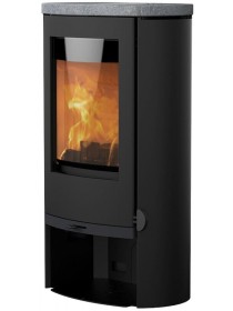 Печь-камин Lotus Jubilee 25 with soapstone, without wood storage compartment door