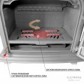 Печь-камин Везувий HR-15 "Антрацит" Печь-камин Везувий HR-15 "Антрацит"