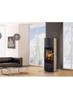 Печь-камин Romotop стальная LAREDO A04 песчаник