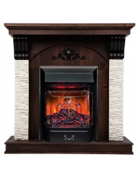 Электрокамин Corfino NT с очагом Majestic Lux BL S