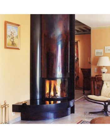 Современный камин CM037 Bloch Design