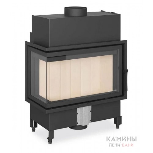Каминная топка Romotop BASIC 2g 70.44.33.23 с угловым раздельным стеклом