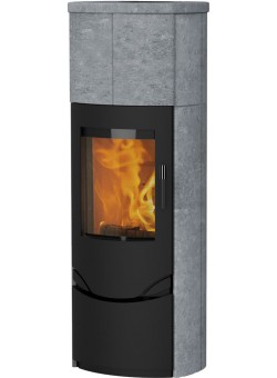 Печь-камин Lotus PRIO M - with side glass panel