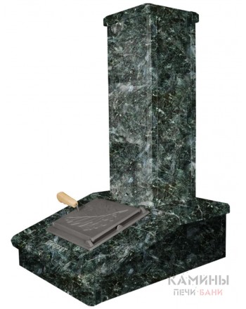 Облицовка на трубу Серпентинит 790 мм